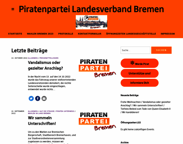 Bremen.piratenpartei.de thumbnail