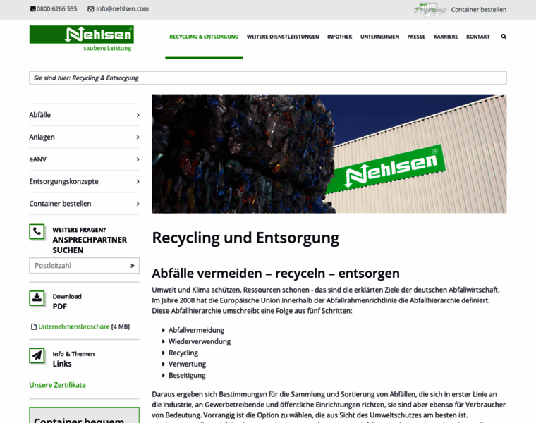 Bremer-recycling.de thumbnail