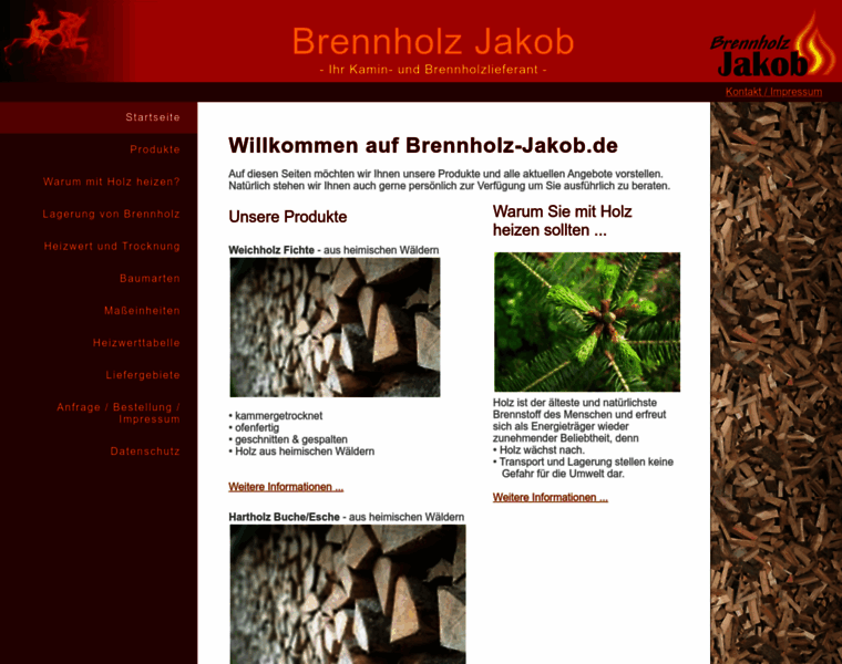 Brennholz-jakob.de thumbnail