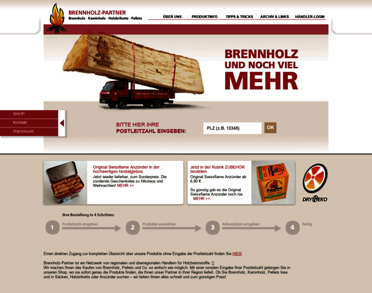 Brennholz-partner.de thumbnail