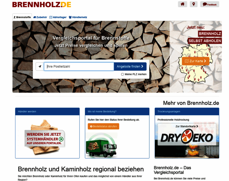 Brennholz.de thumbnail