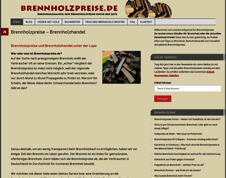 Brennholzpreise.de thumbnail