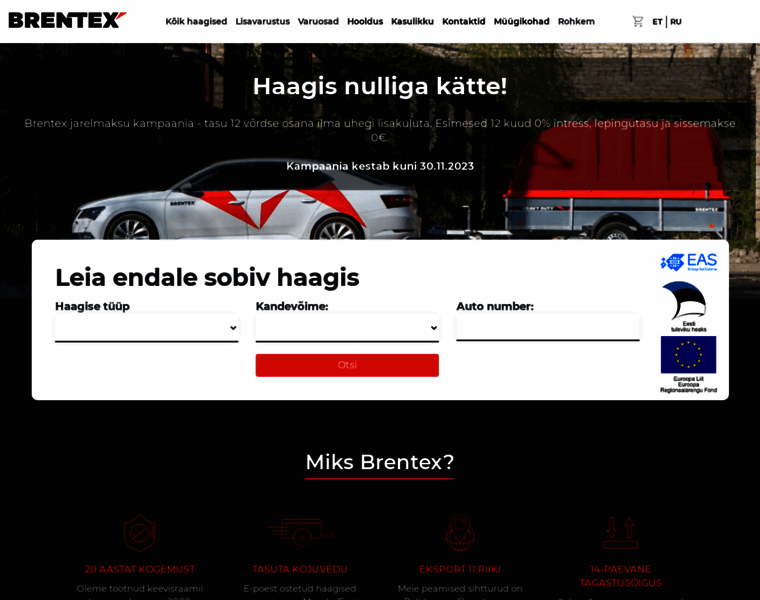 Brentex.ee thumbnail