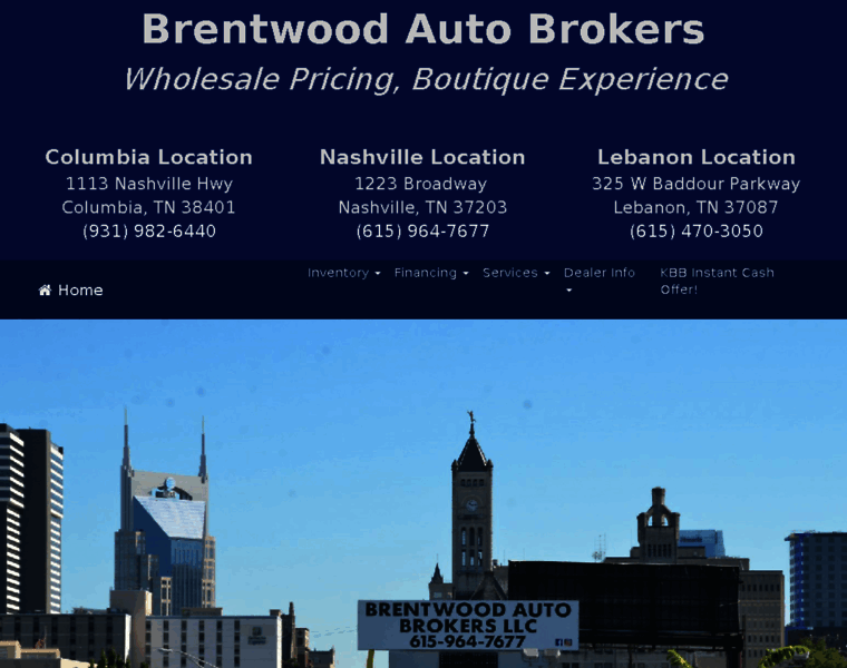 Brentwoodautobrokers.com thumbnail