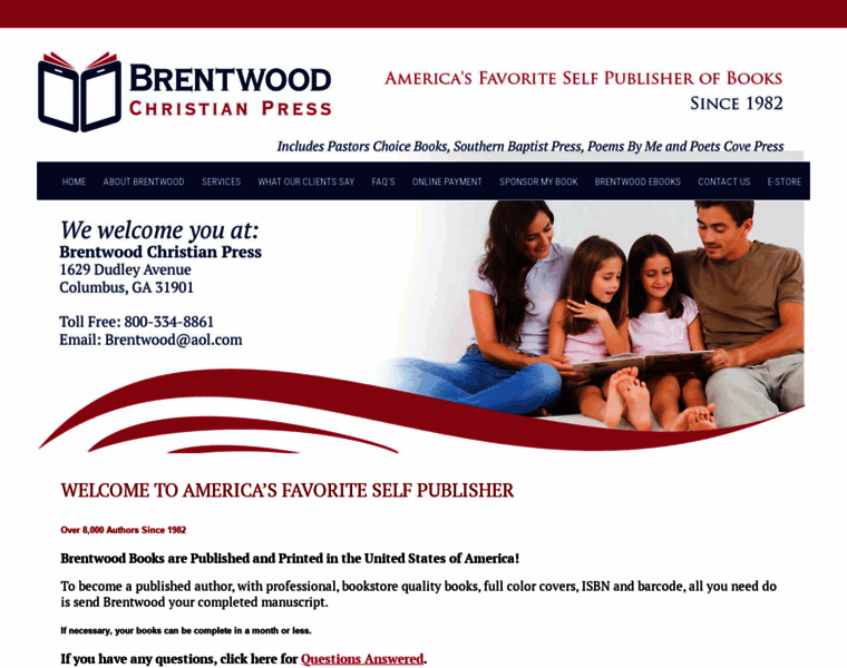 Brentwoodbooks.com thumbnail