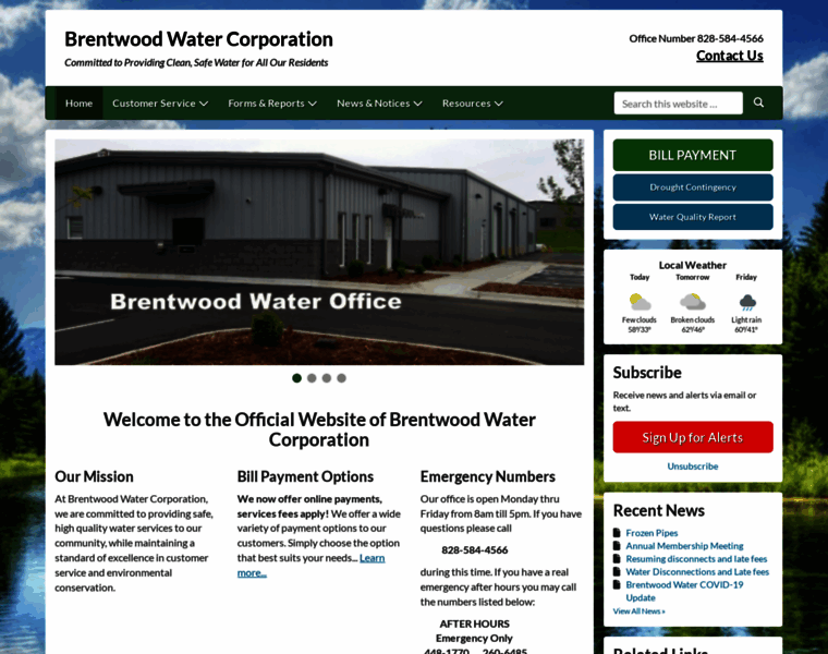 Brentwoodwater.com thumbnail
