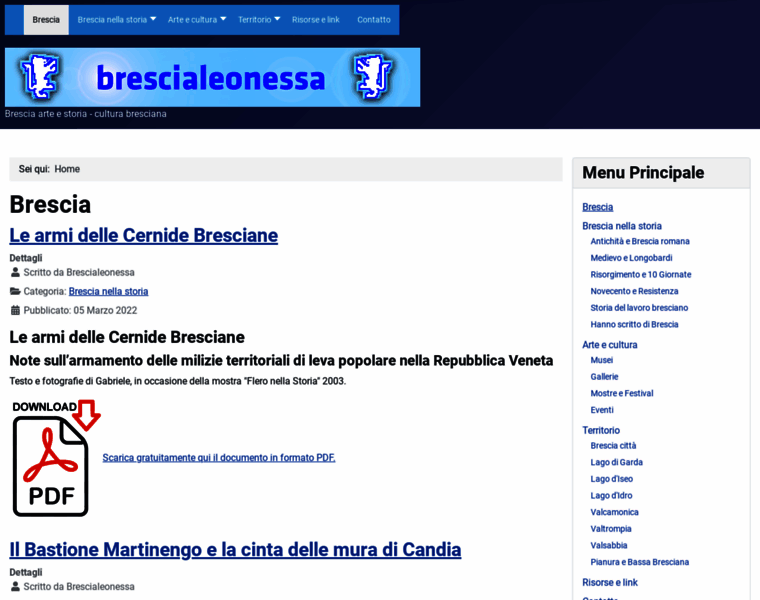 Brescialeonessa.it thumbnail