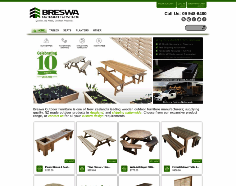 Breswaoutdoorfurniture.co.nz thumbnail