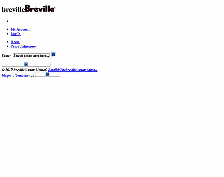 Brevillestore.com thumbnail