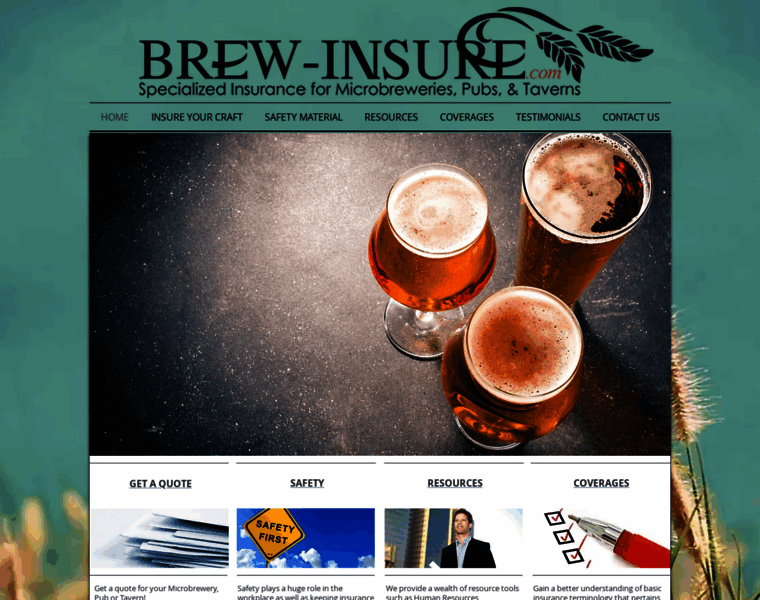 Brew-insure.com thumbnail