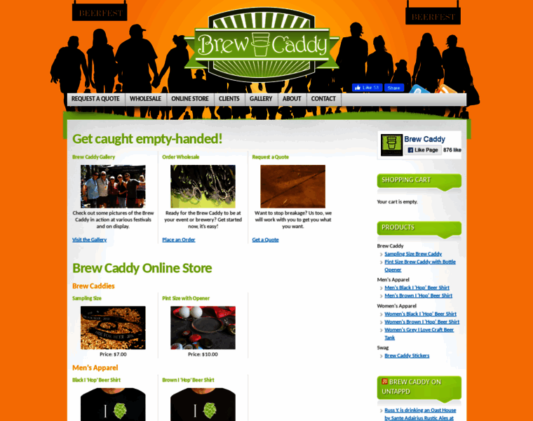 Brewcaddy.com thumbnail