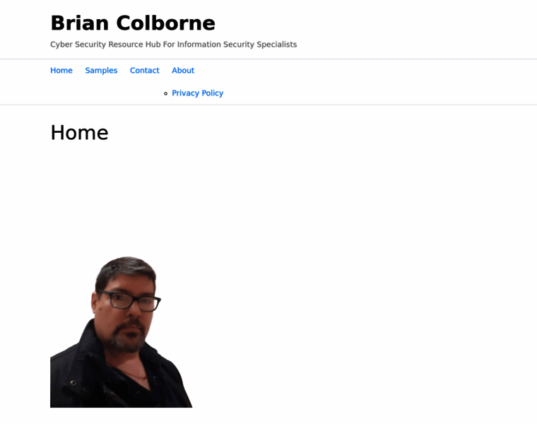 Briancolborne.com thumbnail