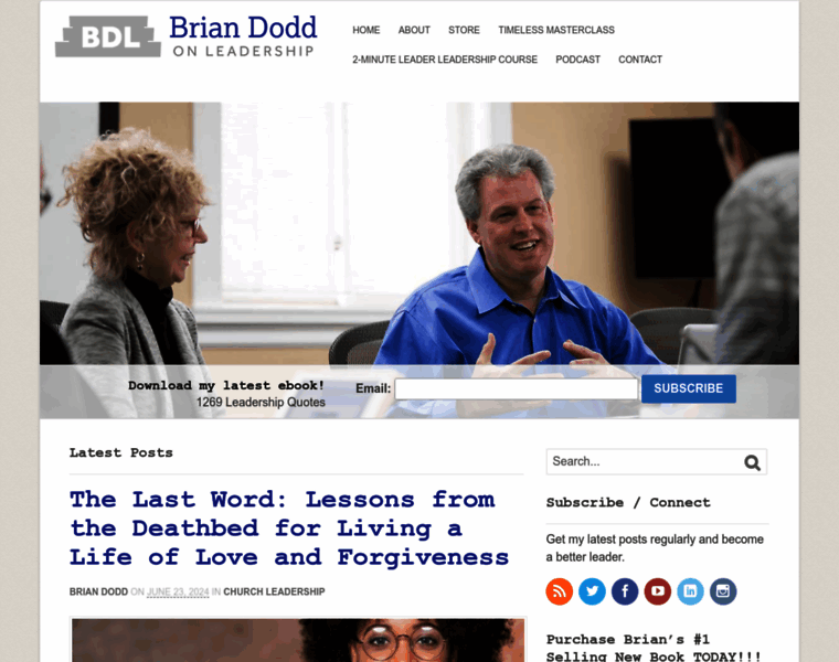 Briandoddonleadership.com thumbnail