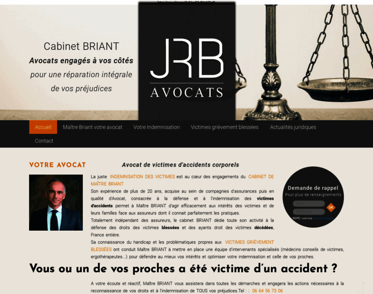 Briant-avocat.fr thumbnail