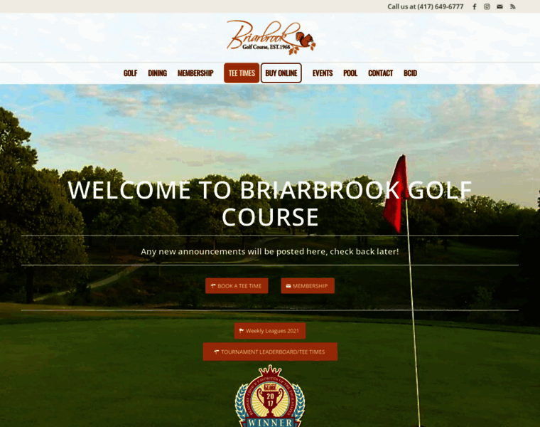 Briarbrookgolfcourse.com thumbnail
