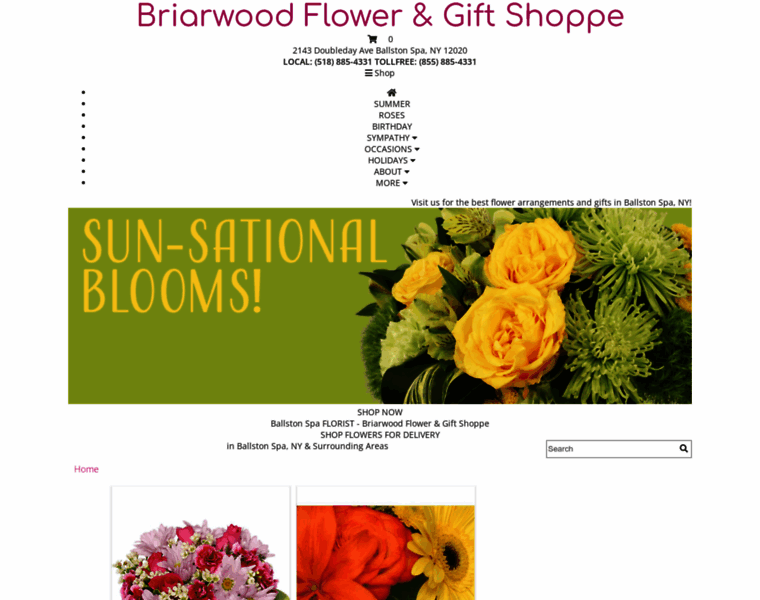 Briarwoodflowershoppe.com thumbnail