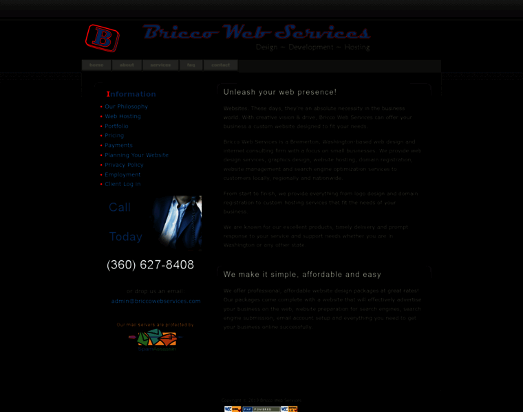 Briccowebservices.com thumbnail