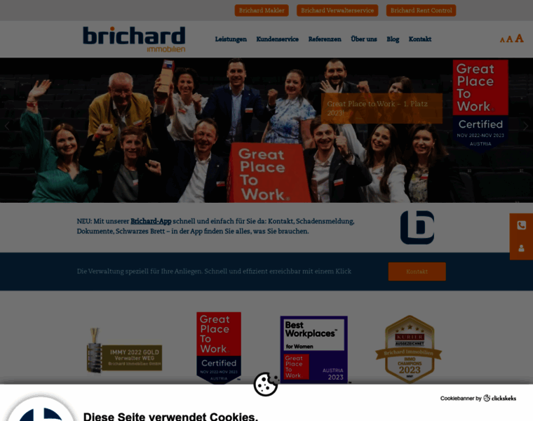 Brichard.at thumbnail