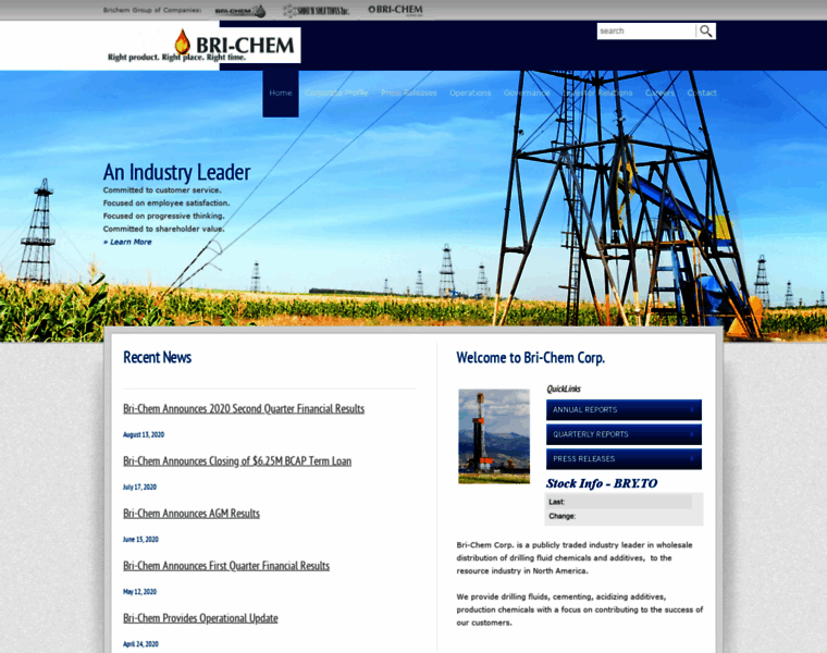 Brichem.com thumbnail