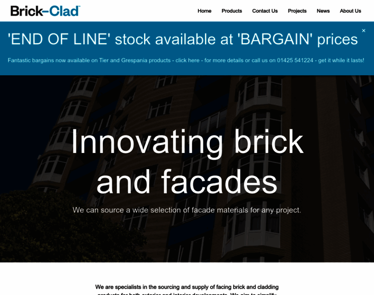 Brick-clad.co.uk thumbnail