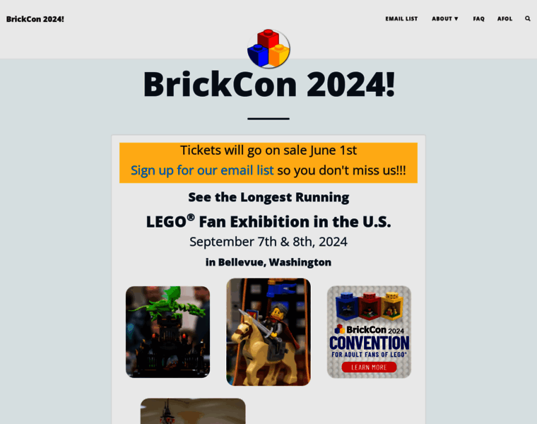 Brickcon.org thumbnail