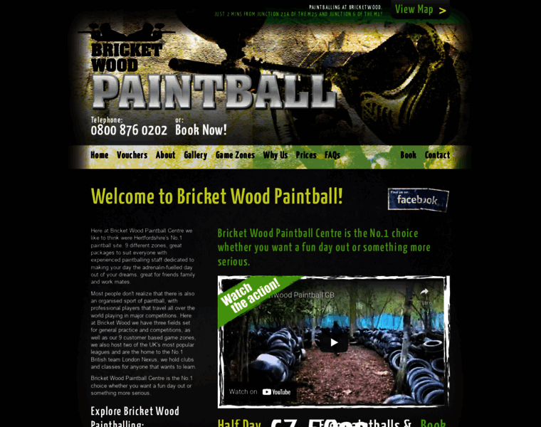 Bricketwoodpaintball.co.uk thumbnail