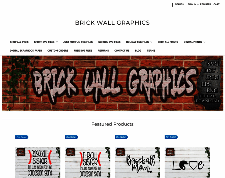 Brickwallgraphics.com thumbnail
