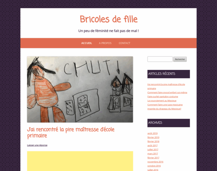 Bricolesdefille.fr thumbnail