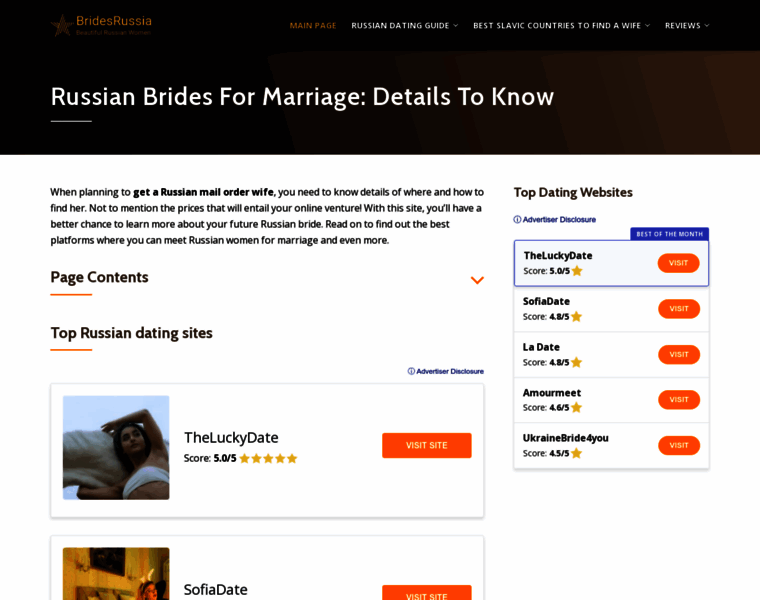 Brides-russia.org thumbnail