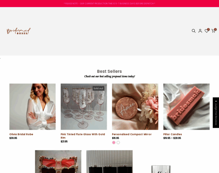 Bridesmaidboxes.com.au thumbnail Bridesmaidboxes.com.au thumbnail