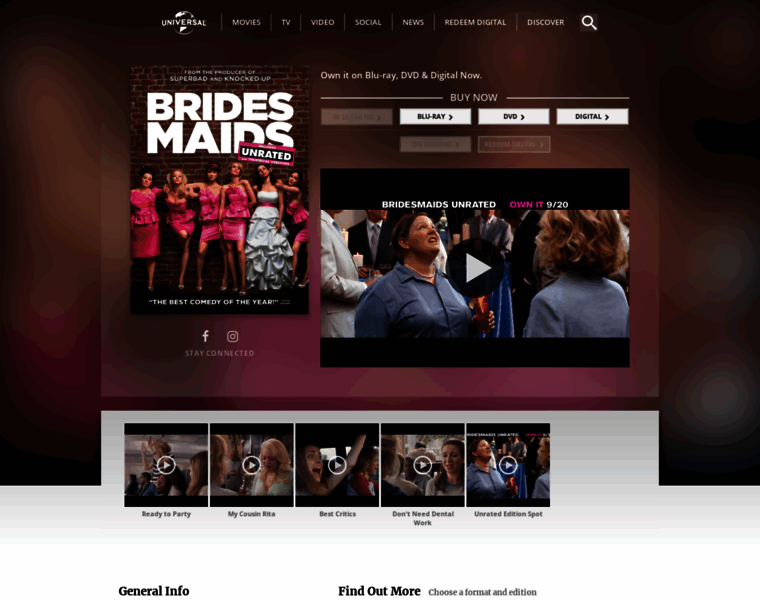 Bridesmaidsmovie.com thumbnail