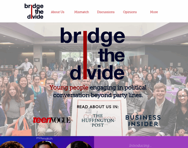 Bridge-the-divide.com thumbnail