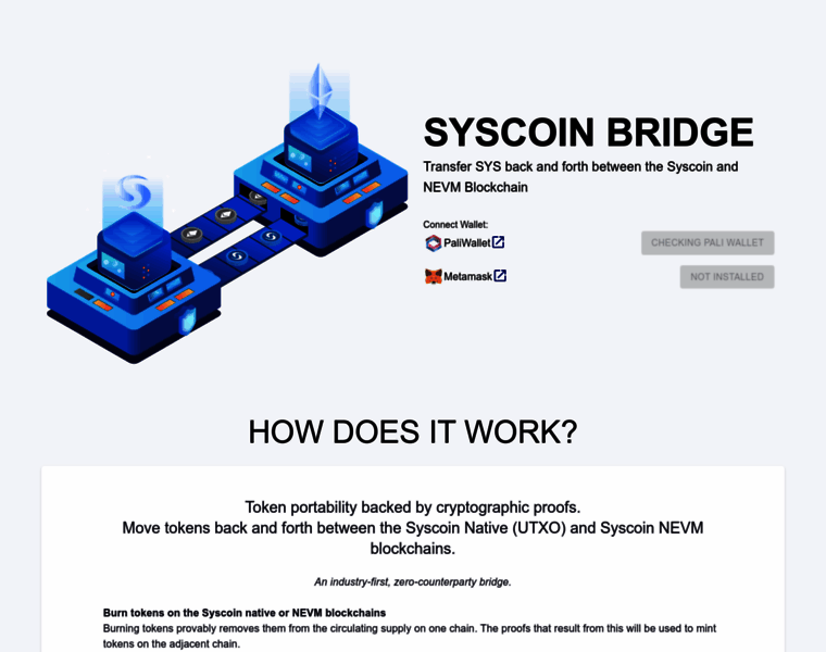 Bridge.syscoin.org thumbnail