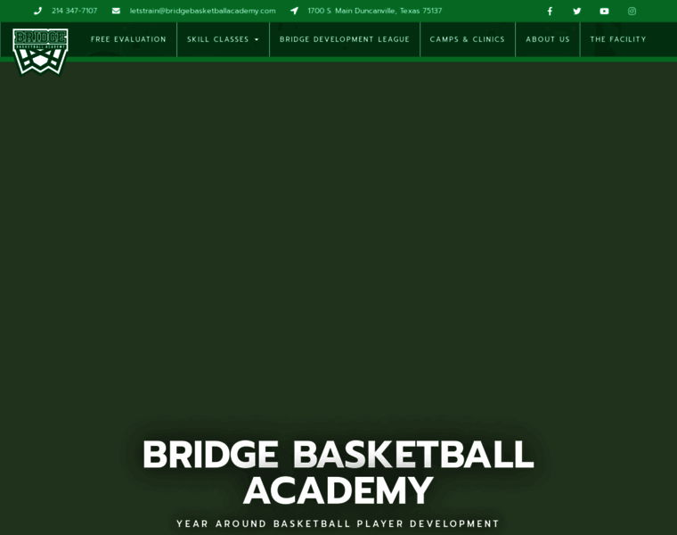 Bridgebasketballacademy.com thumbnail