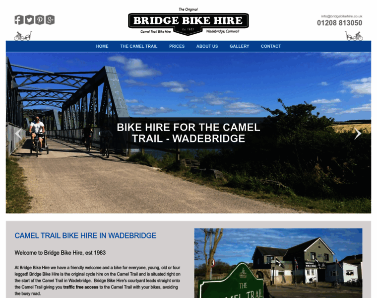 Bridgebikehire.co.uk thumbnail