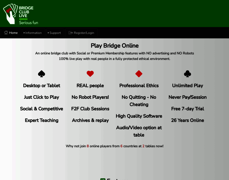 Bridgeclublive.com thumbnail