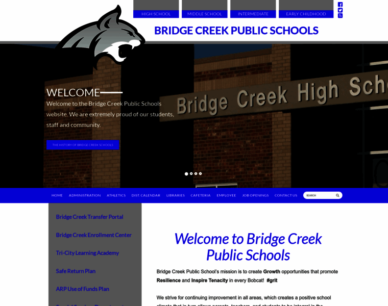 Bridgecreekbobcats.org thumbnail