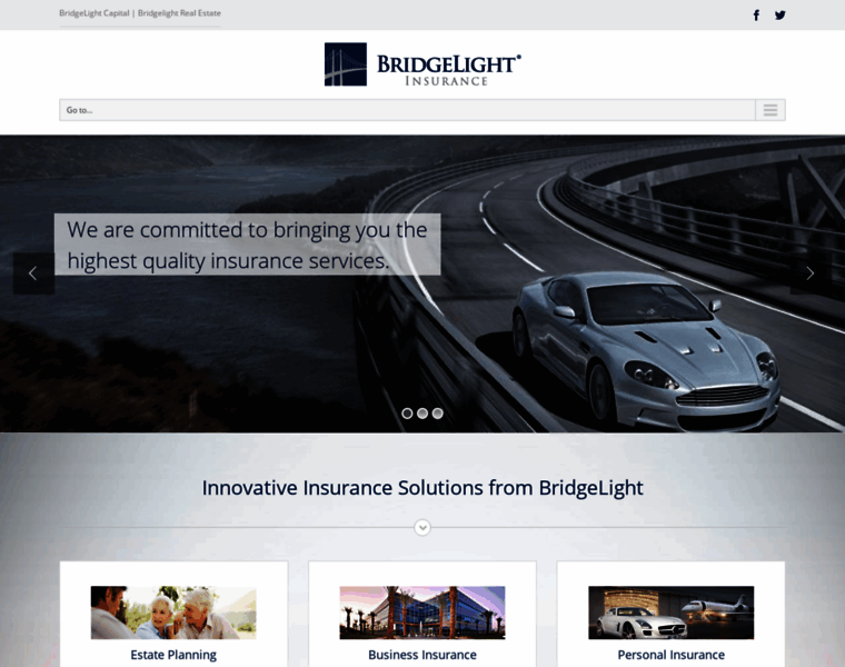 Bridgelightinsurance.com thumbnail