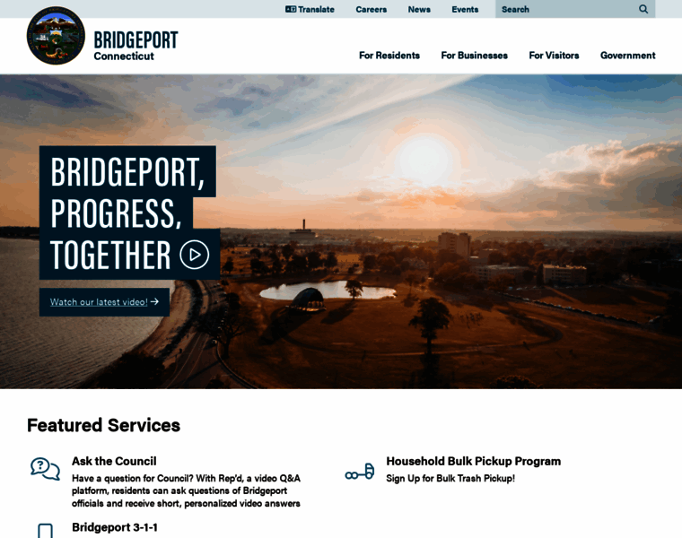 Bridgeportct.gov thumbnail