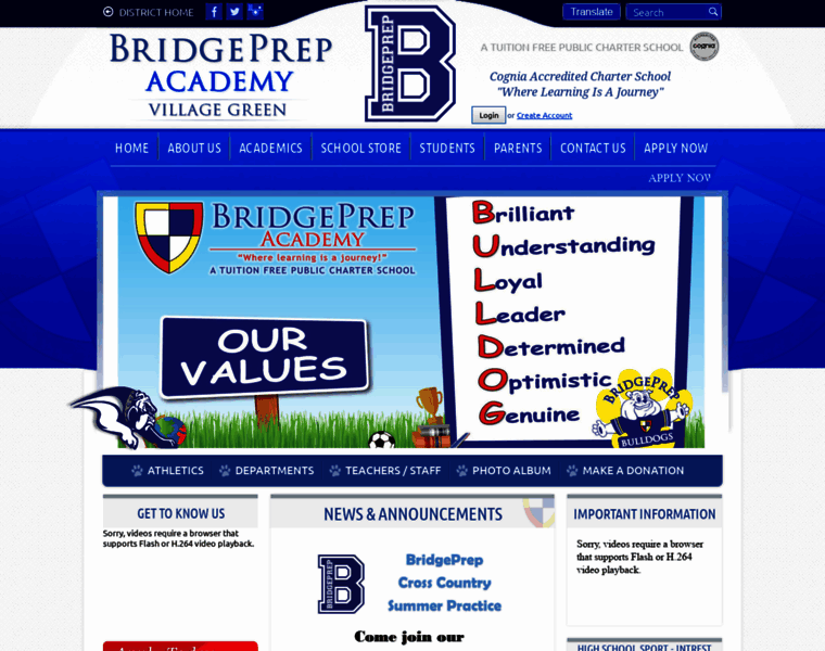 Bridgeprepvillagegreen.com thumbnail