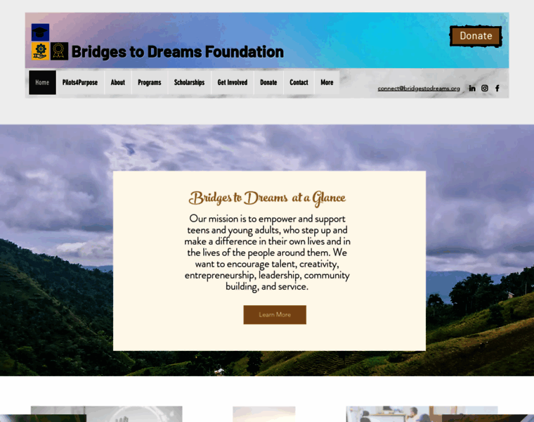 Bridgestodreams.org thumbnail