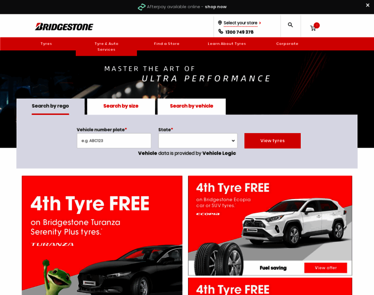 Bridgestone.com.au thumbnail