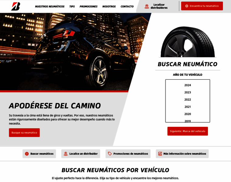 Bridgestone.com.bo thumbnail