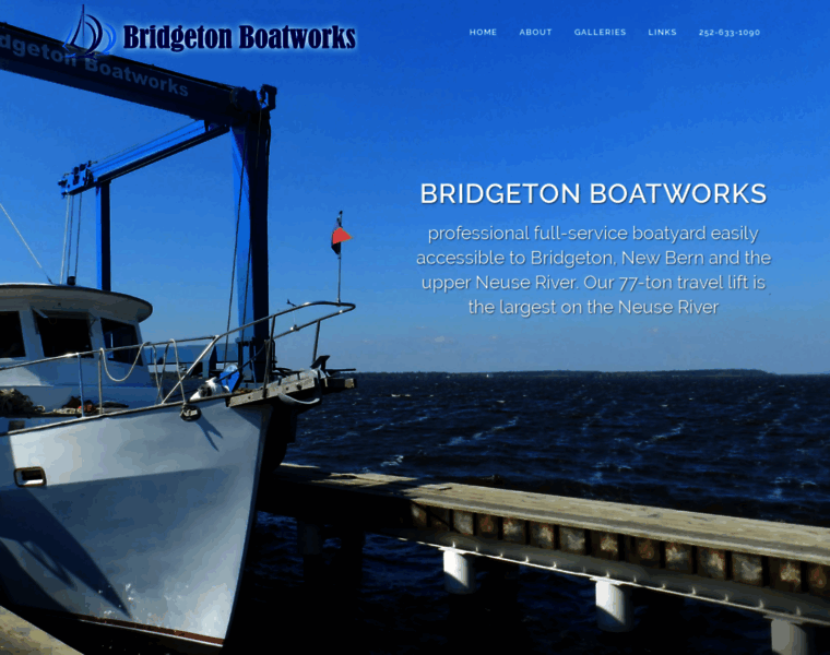Bridgetonboatworks.com thumbnail