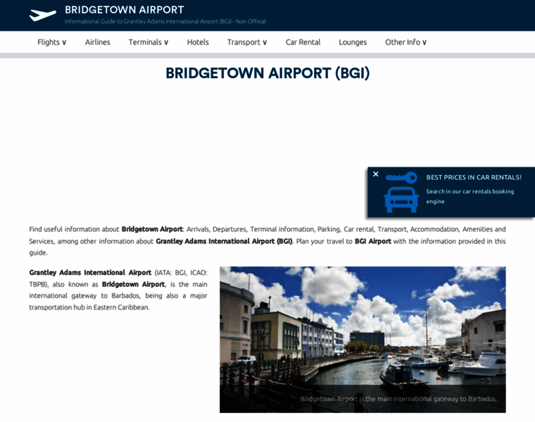 Bridgetown-airport.com thumbnail