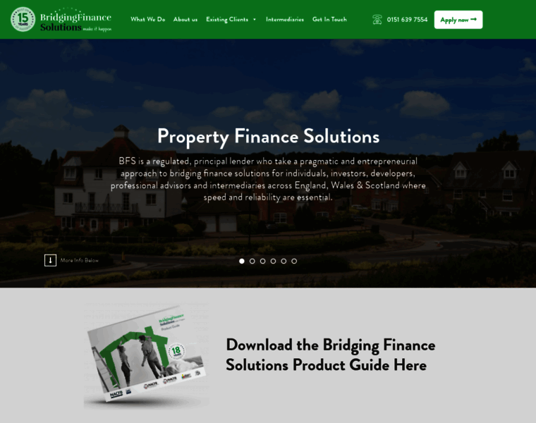 Bridgingfinance-solutions.co.uk thumbnail