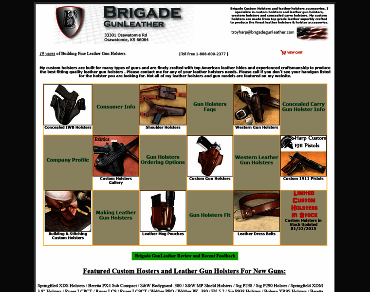 Brigadegunleather.com thumbnail