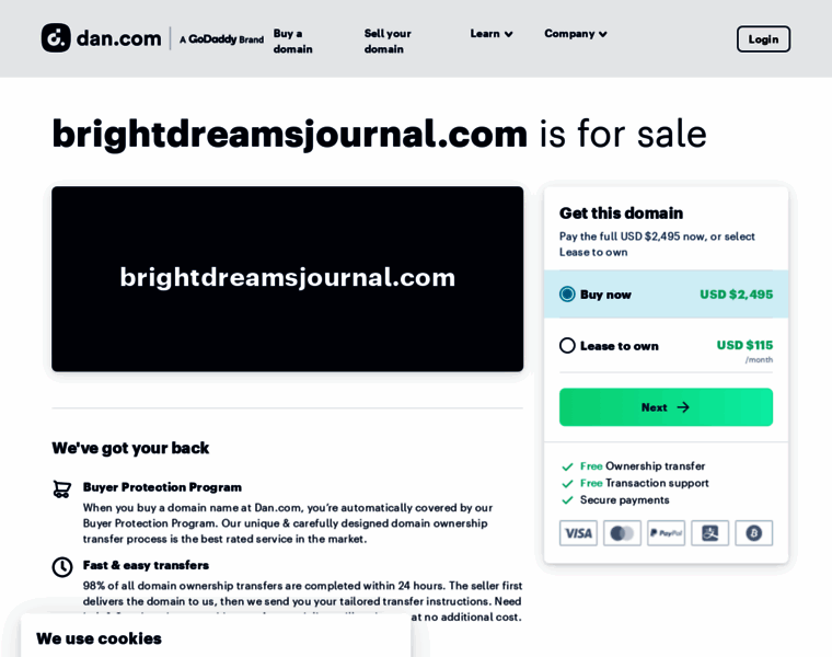 Brightdreamsjournal.com thumbnail