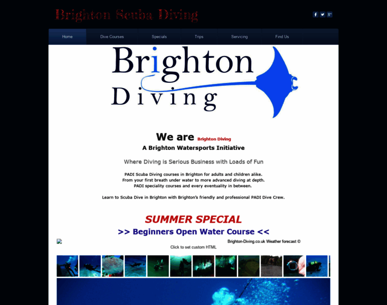Brighton-diving.co.uk thumbnail