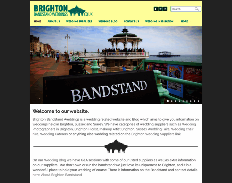 Brightonbandstandweddings.co.uk thumbnail